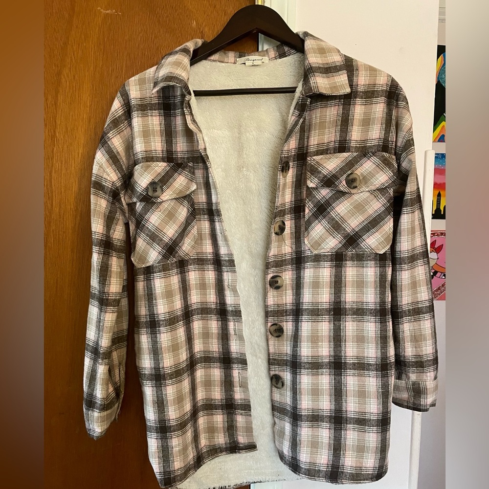 passport flannel size s